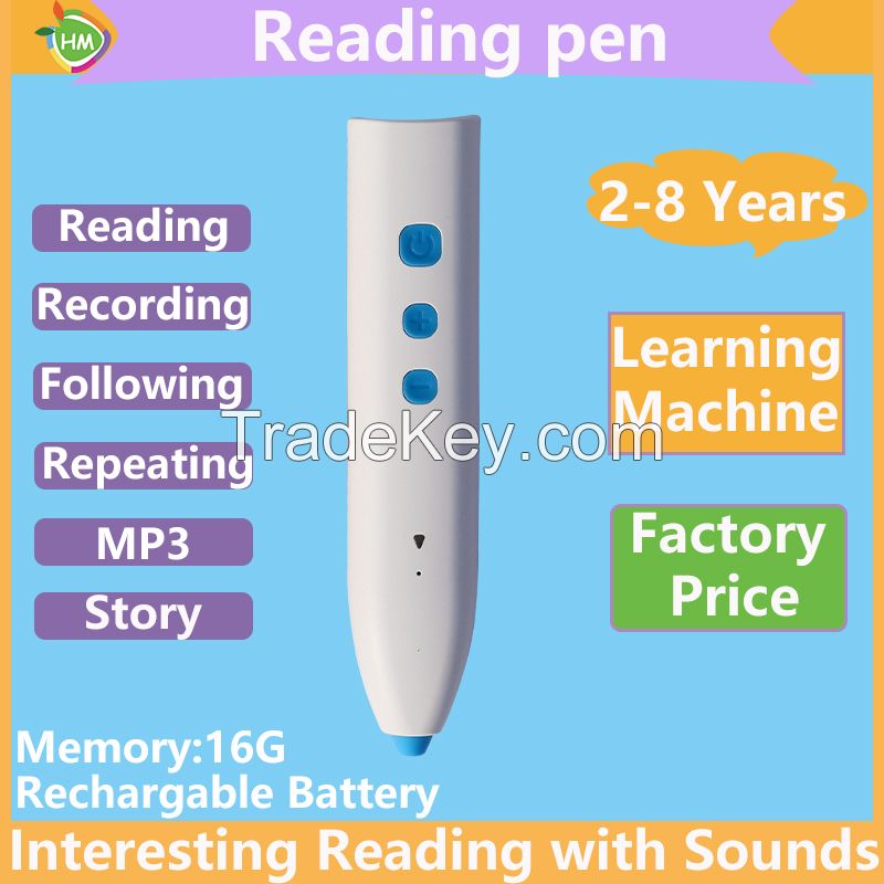 2021 Language learning machine OID Reading pen for Pre-school kids