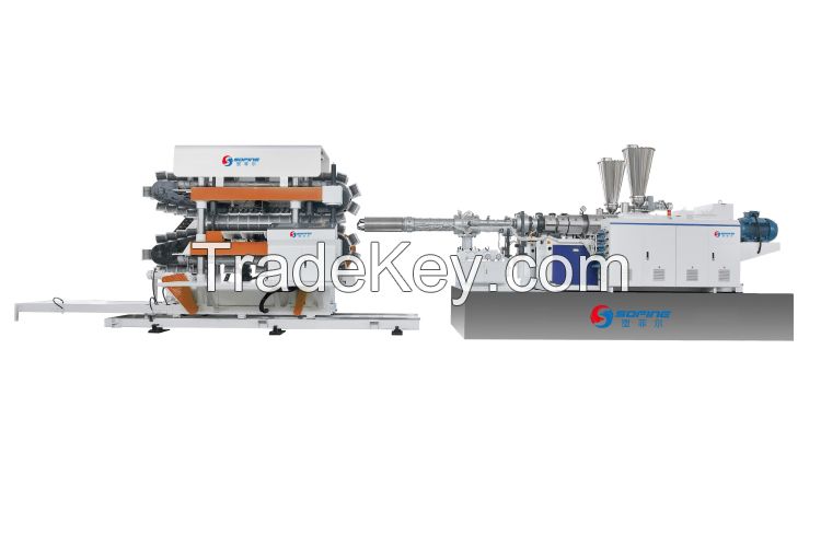 HDPE/PP Double Wall Corrugated Pipe Extrusion Line