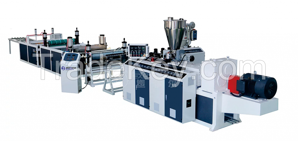 PVC Corrugated Sheet Extrusion Line