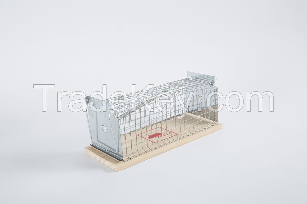 Wooden mouse trap, professional and humane