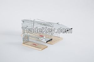 Wooden mouse trap, professional and humane