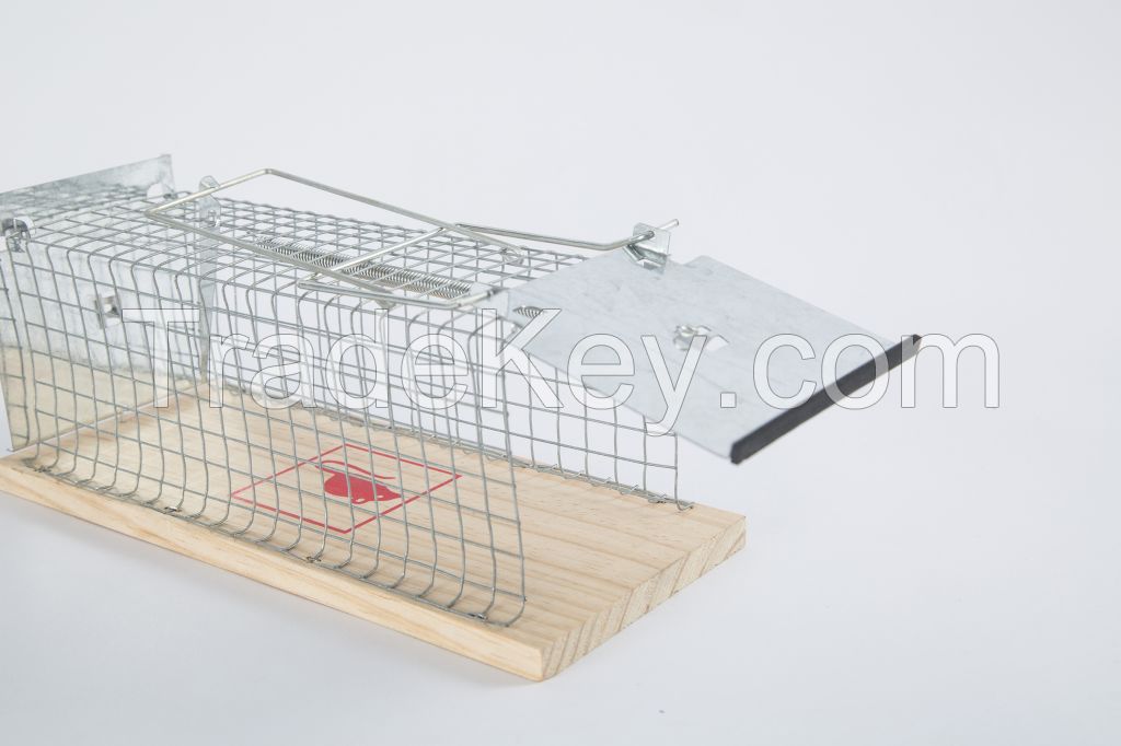 Wooden mouse trap, professional and humane
