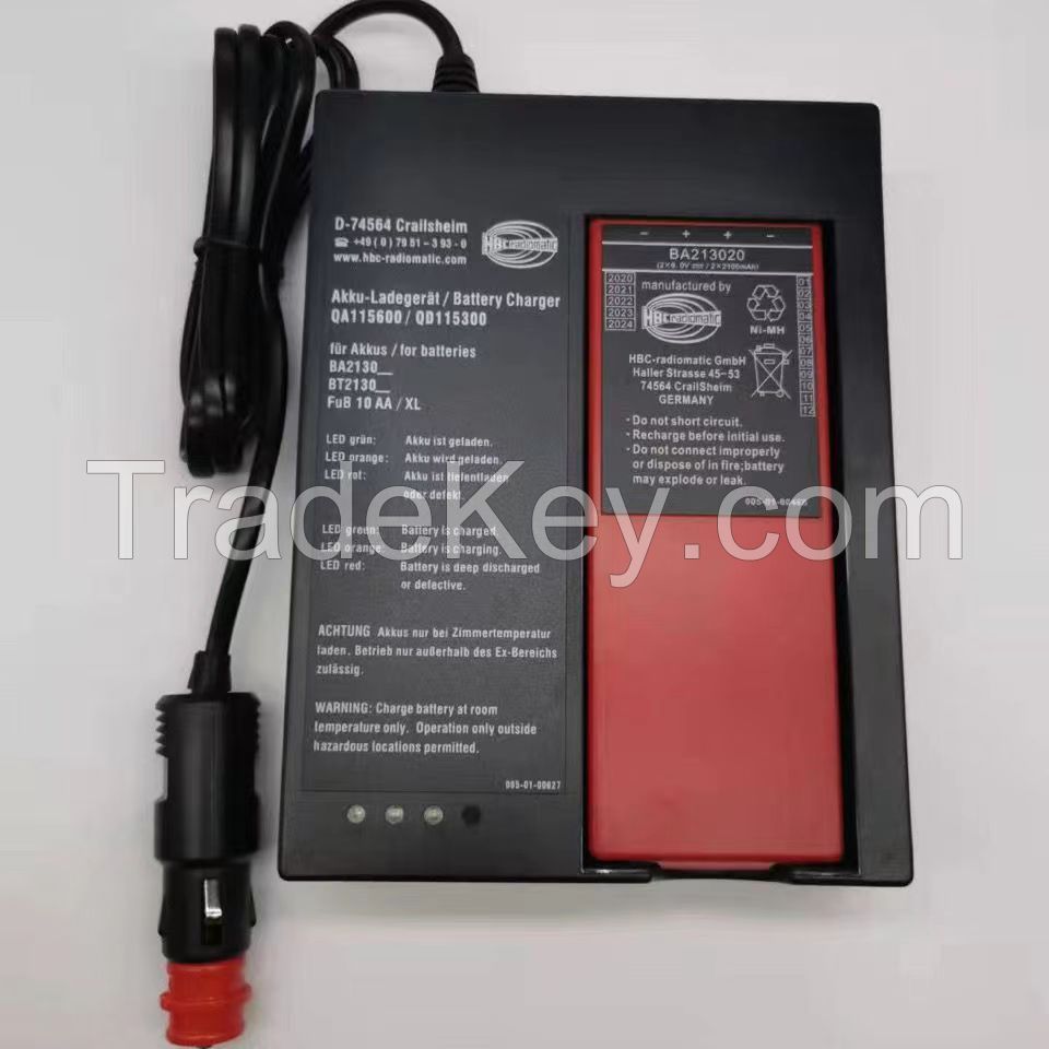 1pce BA213020 Putzmeister Remote Control HBC Battery(2100MAH) and charger for Concrete Pump Remote