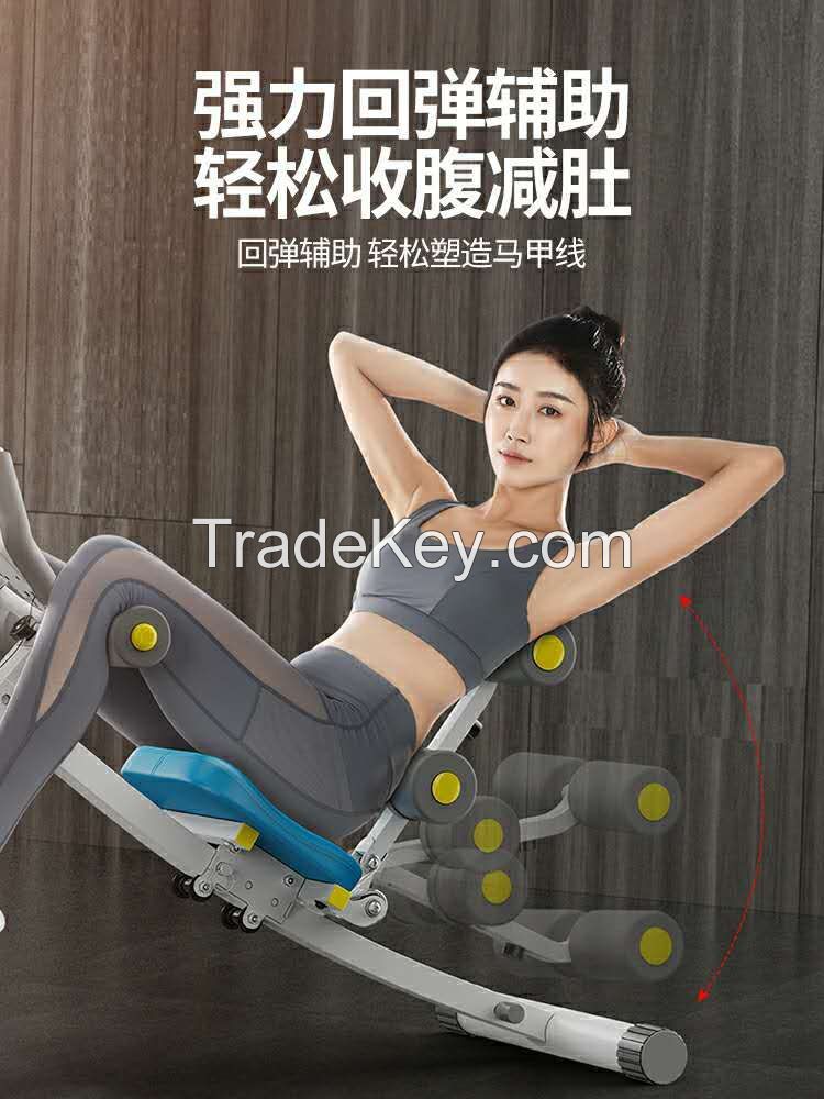 Xu Liya fitness equipment abdominal training
