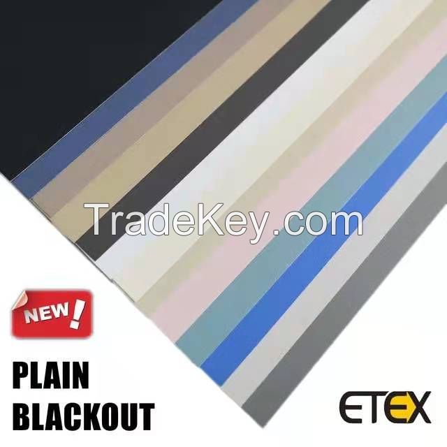 ETEX Perfect Plain Blackout Roller Blind Fabric Window Blind Fabric