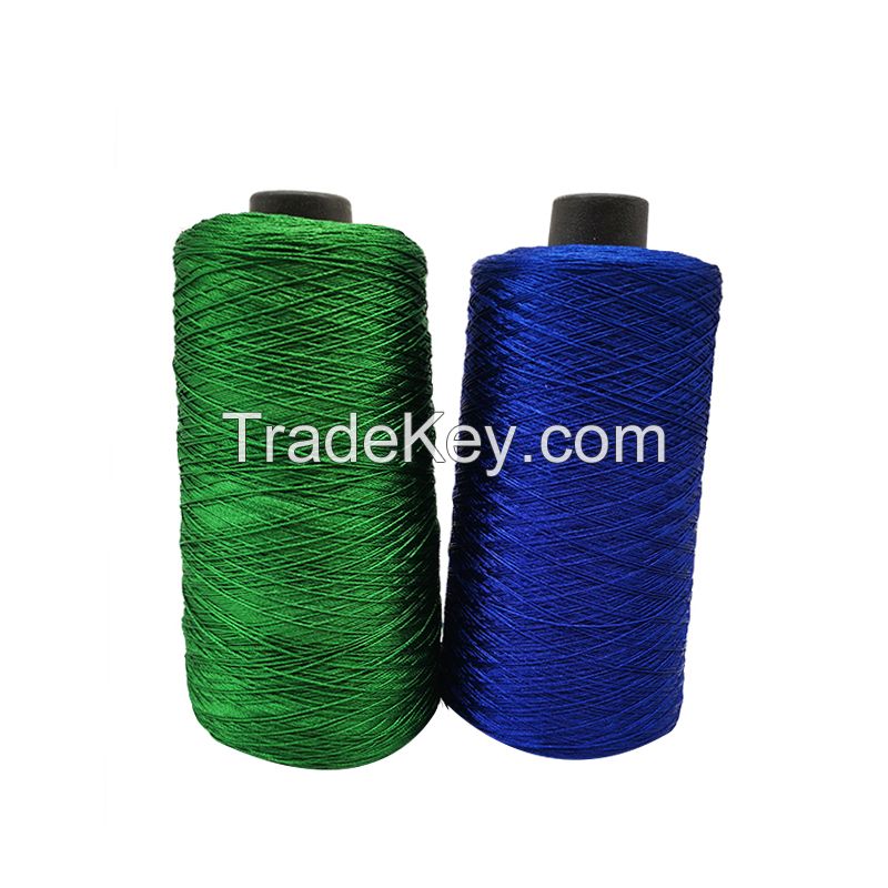 100% polyester thread sewing embroidery for curtain tassel
