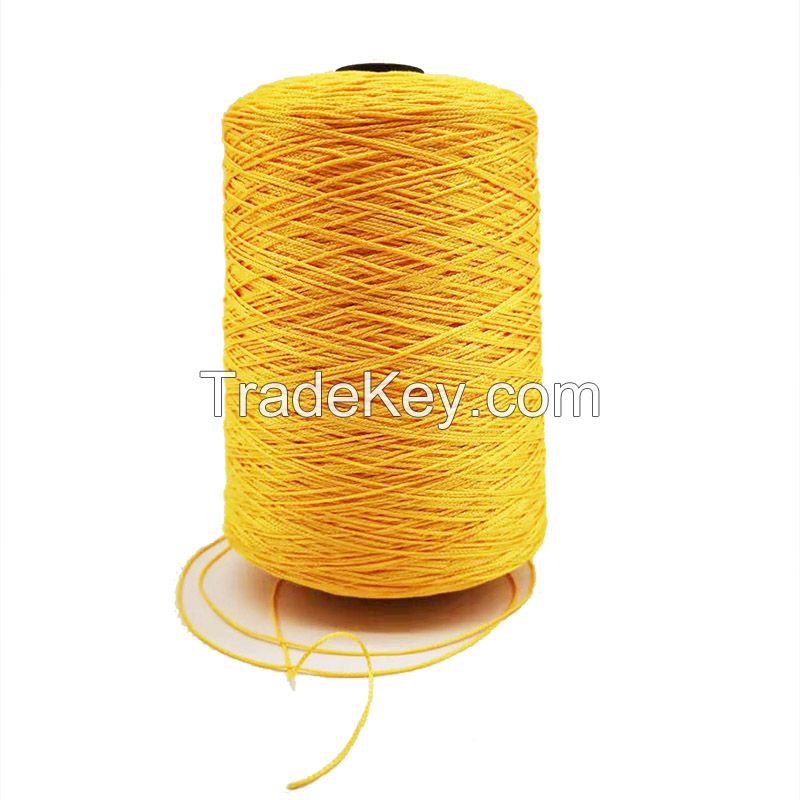 polyester braided cord corchet thread for curtain fringe tassel