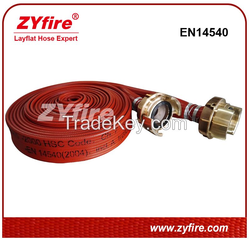 Rubber covered hose