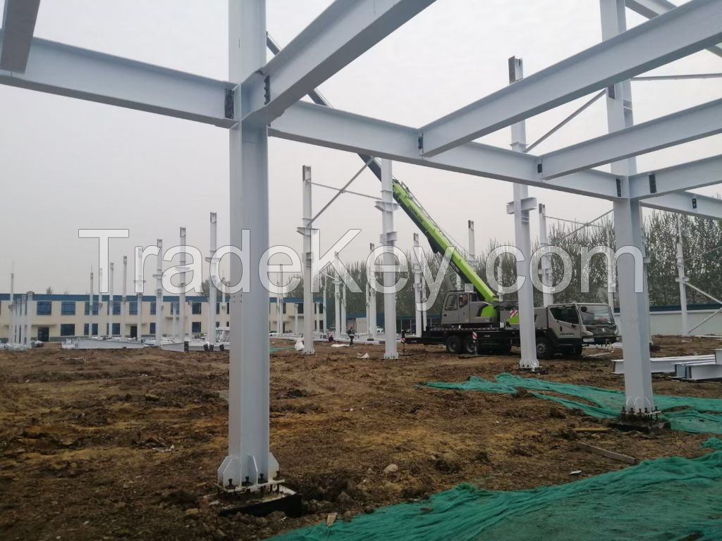 steel frame structure Seismic Earthquake Prefabricated Light Steel Structure Muti storey Workshop