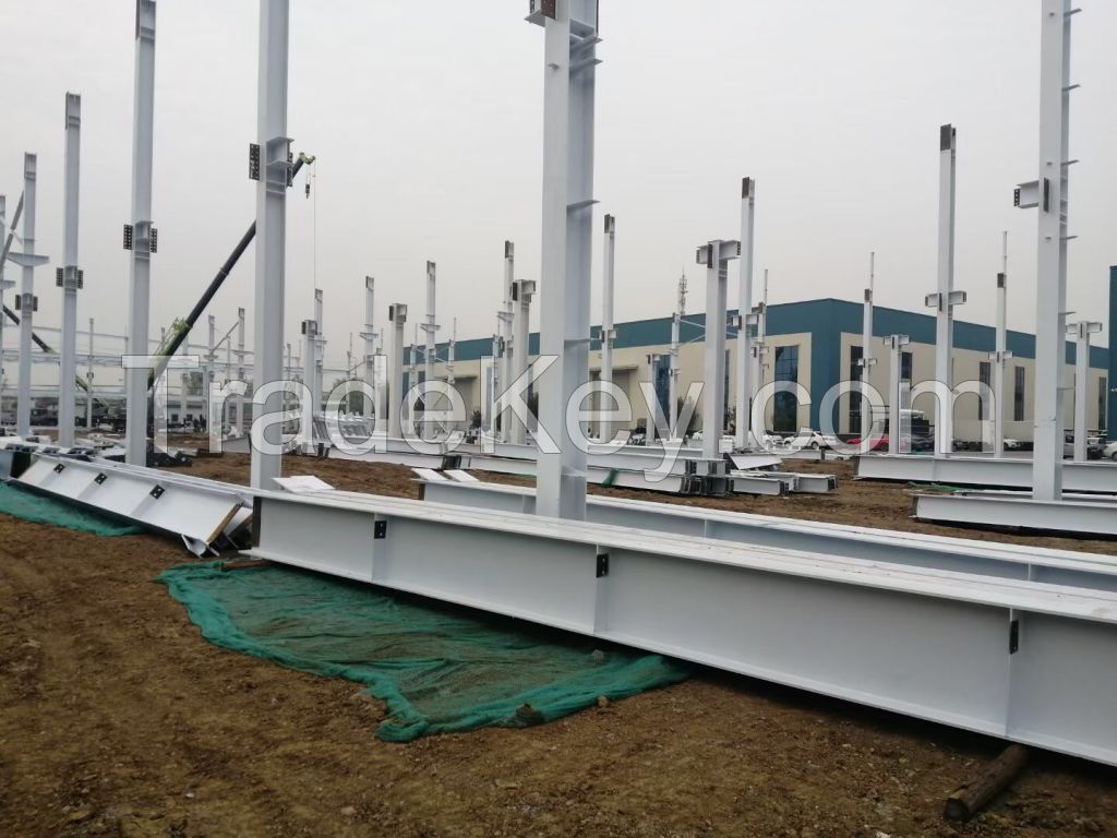 steel frame structure Seismic Earthquake Prefabricated Light Steel Structure Muti storey Workshop