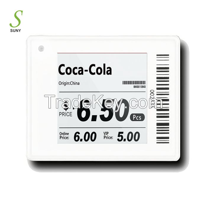 Suny 1.54 inch Supermarket Electronic Price Tag Esl Label Store Esl Digital Price Tag Electronic Shelf Label