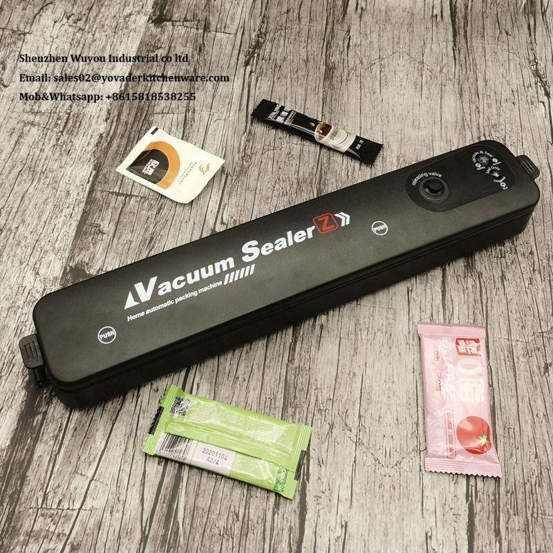 Household Automatic Mini 28CM food vacuum sealer, Home portable food saver machine with 15pcs Vacuum Bags