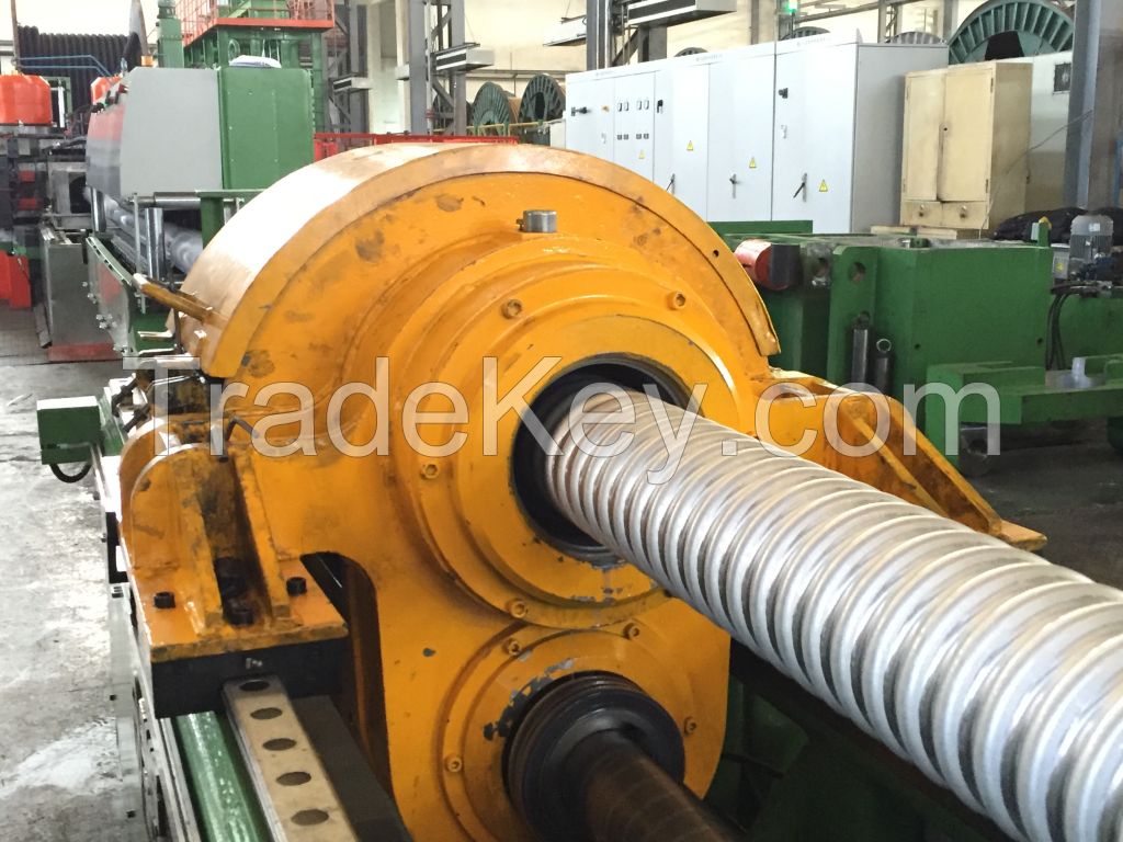 SSLB500 Continuous Extrusion Aluminum Sheathing Line for HV XLPE Power Cable