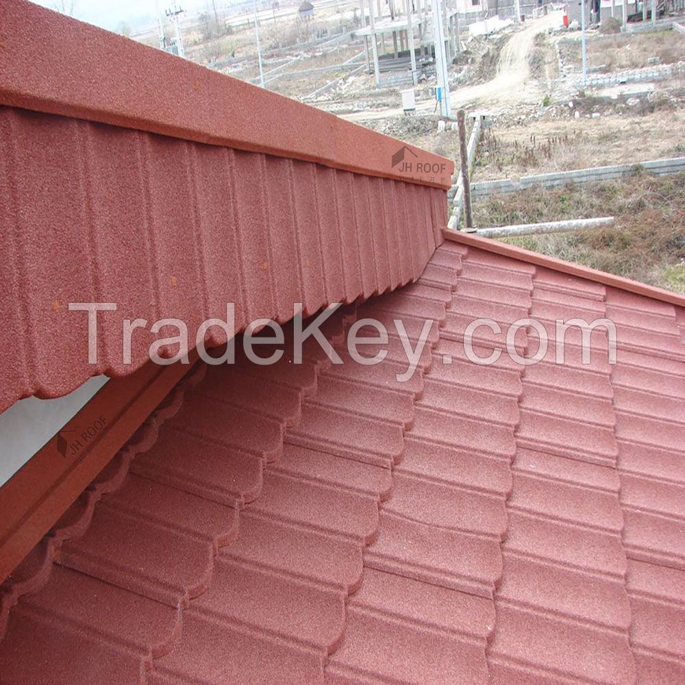 stone coated roof tile