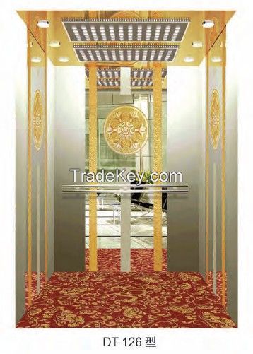 Passenger Elevator with Luxury Decoration Cabin