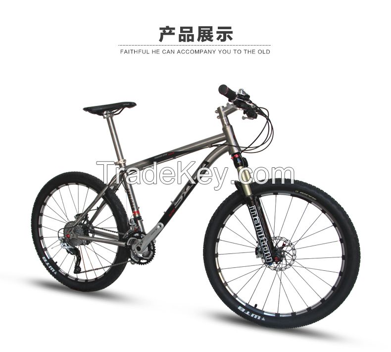 MTB titanium bicycles