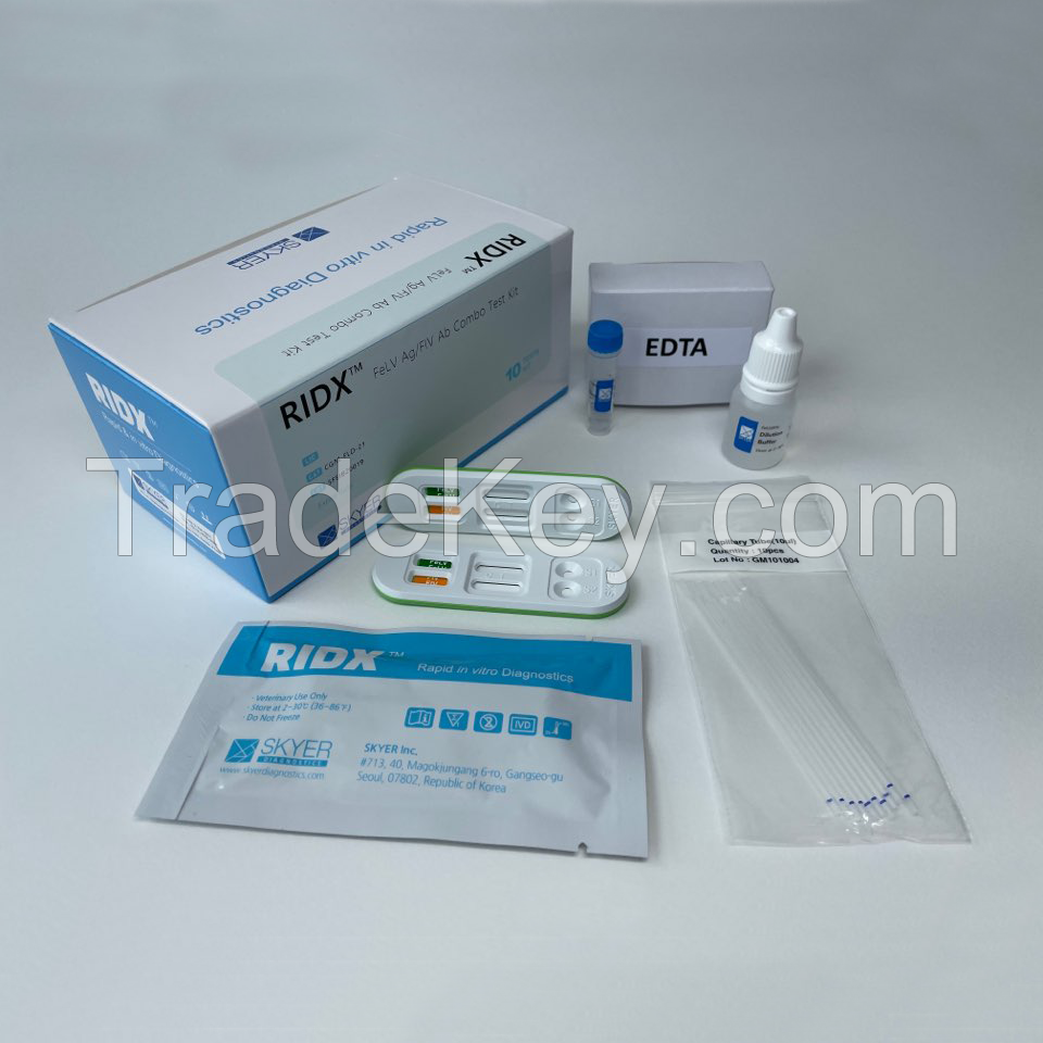 RIDX FeLV Ag/FIV Ab Combo Rapid Test Kit