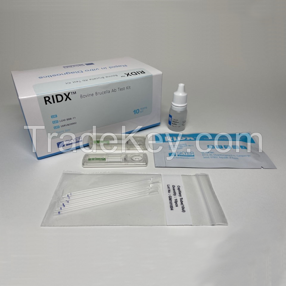 RIDX Bovine Brucella Ab Rapid Test Kit
