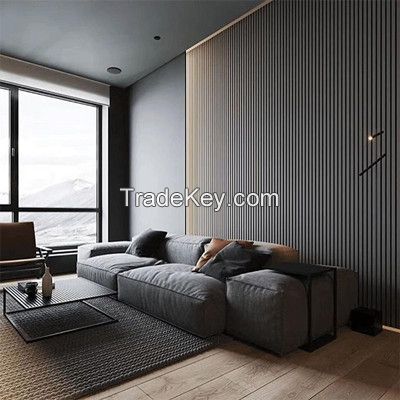 Luxury Hollow Wooden Plastic Composite WPC Wall Panel
