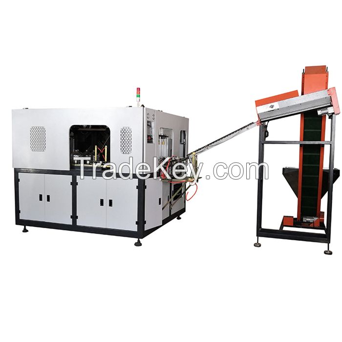 Fully automatic 5L 2cavities PET bottle blowing molding machine
