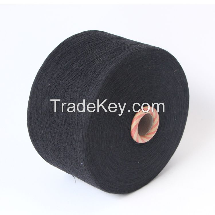 Keshu hot sell Ne8s recycle cotton yarn carded cotton yarn for weaving and knitting fabrics