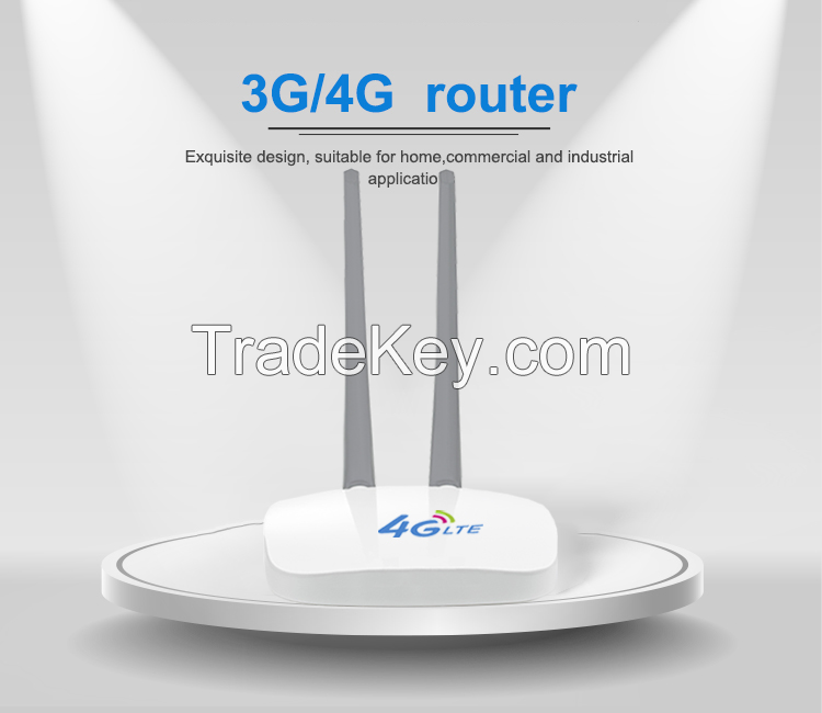 Original factory SIM card slot with QoS function 300Mbps 4G LTE CPE wifi router