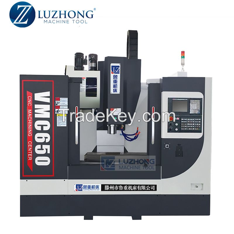 4 axis cnc metal milling machine center with high precision(VMC650 Fresadora cnc)