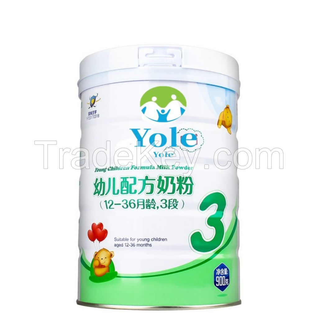 Yole official milk powder three stage organic milk powder for infants and young children
