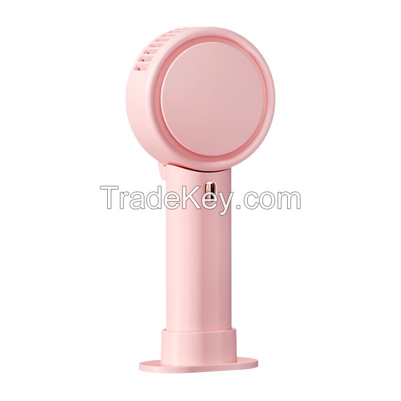 2021 Hand Held Mini Battery Operated Small Personal Portable Bladeless Fan For Sport Travel Shopping