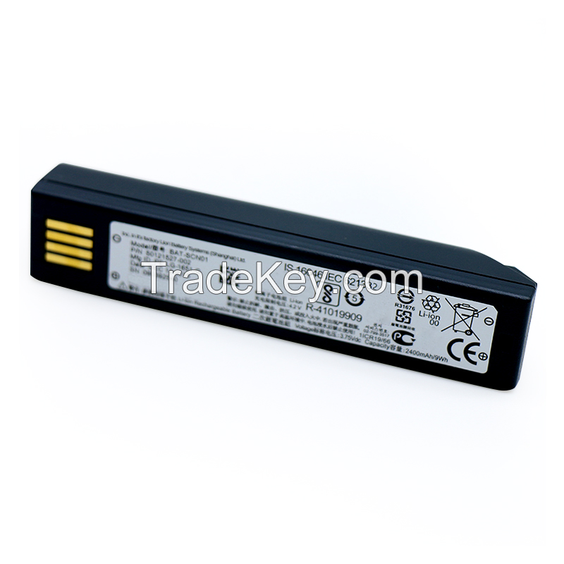 Rechargeable barcode scanner battery for Honeywell BAT-SCN01 1202g 1902 3820 4620 4820 4820 I 5620 3.7v 2400mah
