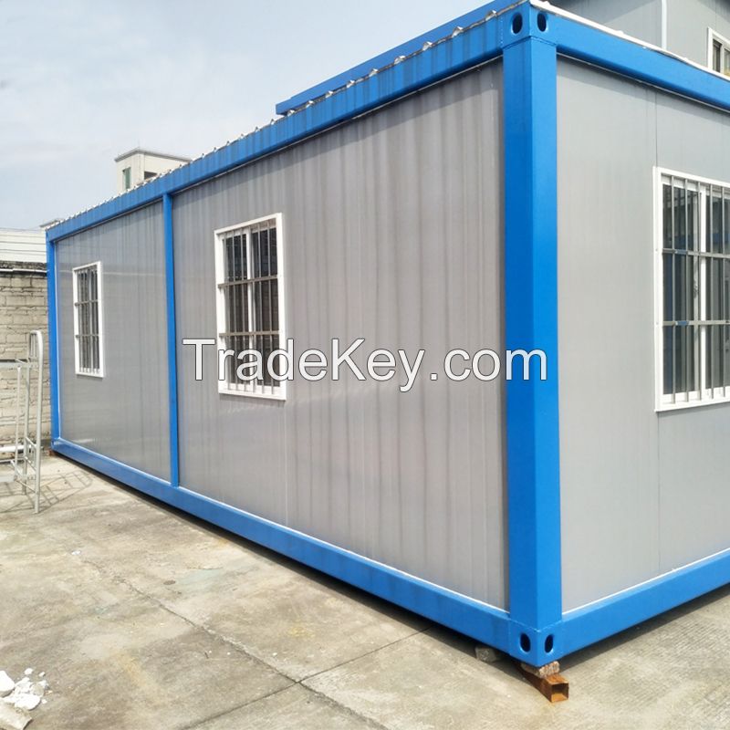 Sandwich Panel Steel Frame Modern Prefabricated Container House 