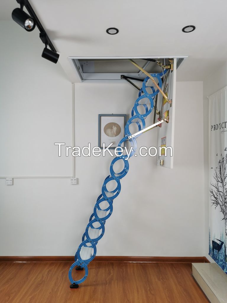 remote controlled attic ladder