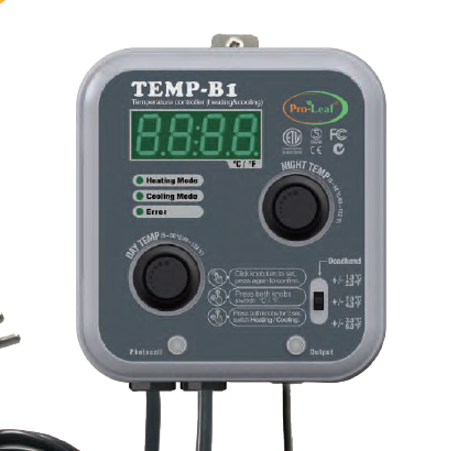 Temp-B1 PRO-Leaf Greenhouse Digital Temperature Controller
