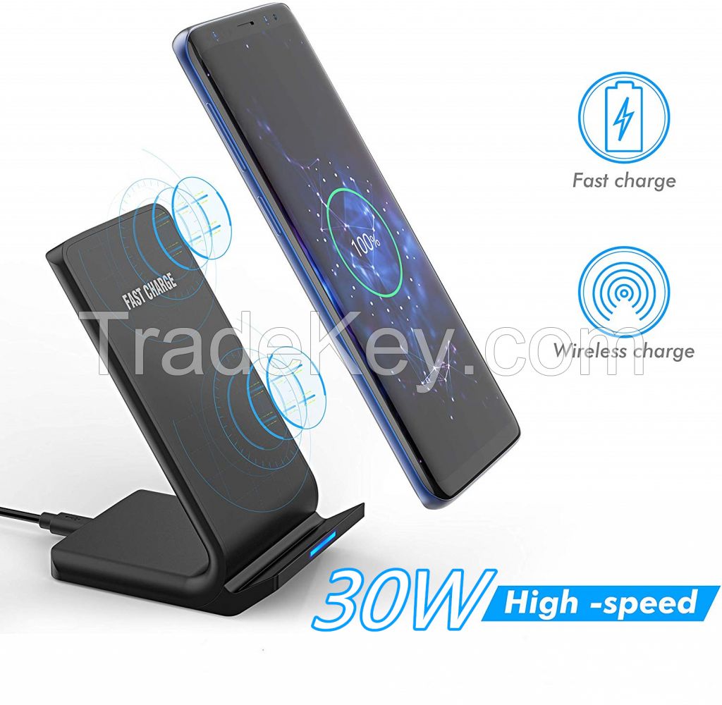 30W Qi Wireless Charger Stand