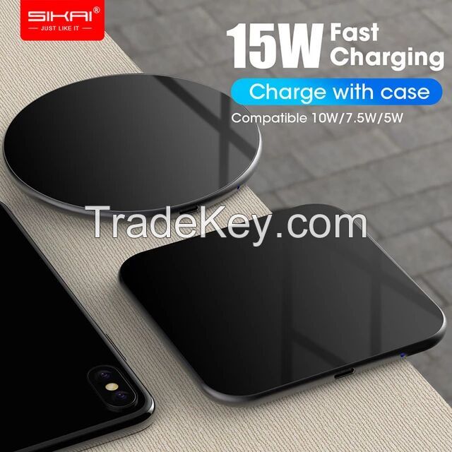 15W QI Quick Charging Wireless Fast Charger