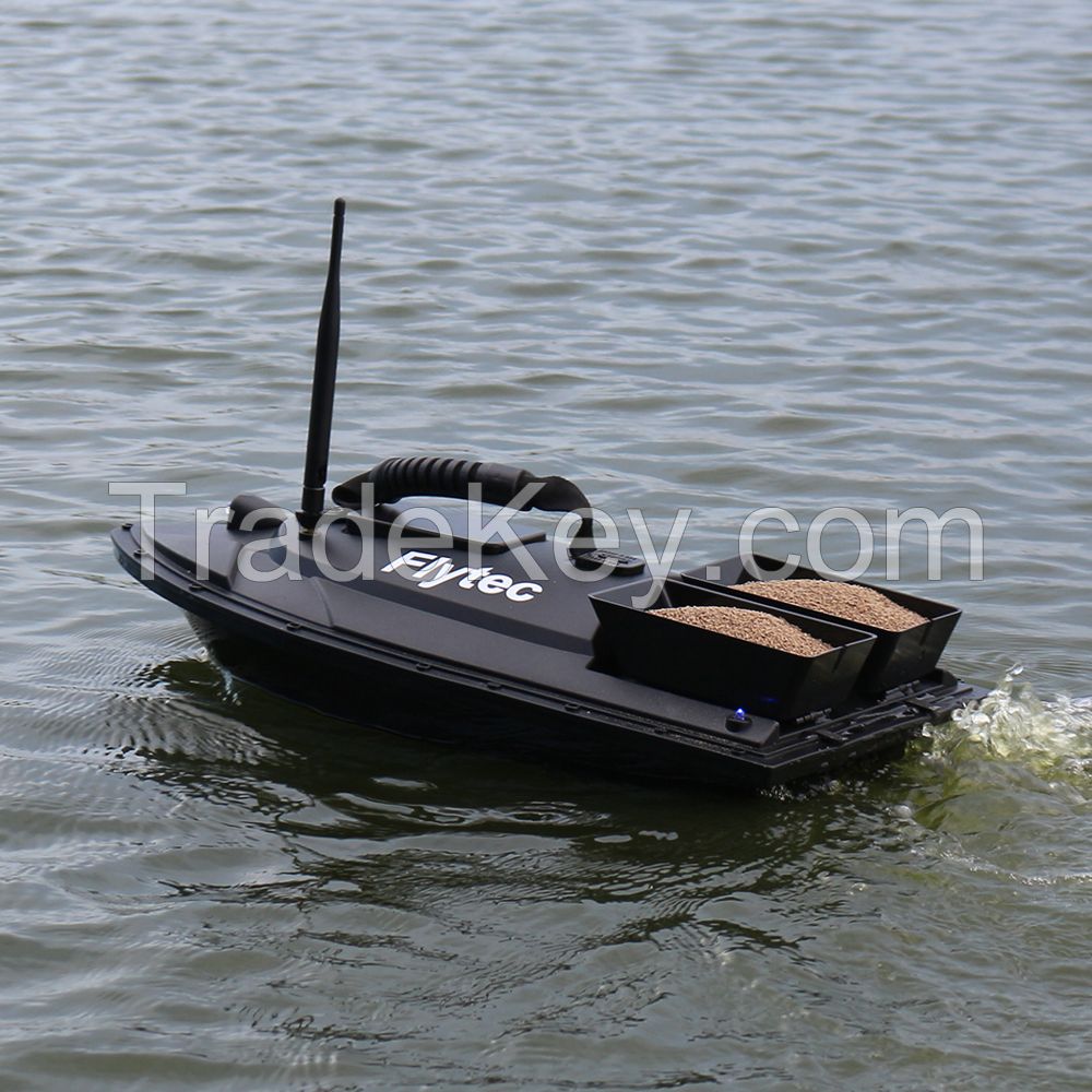 2011-5 Flytec Bait Boat Upgraded Version Sending Fishing Line Throw Bait 2 In 1 RC Bait Boat For Carp Fishing And Entertainment