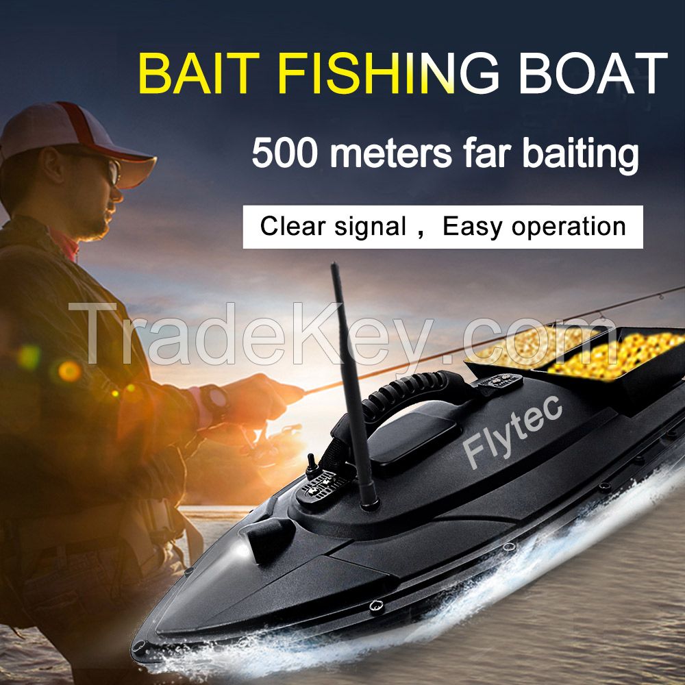 V500 Flytec 2.4Ghz Carp Fishing Bait RC Boat Speed Steering Fine Adjustment Upgrade Version of 2011-5