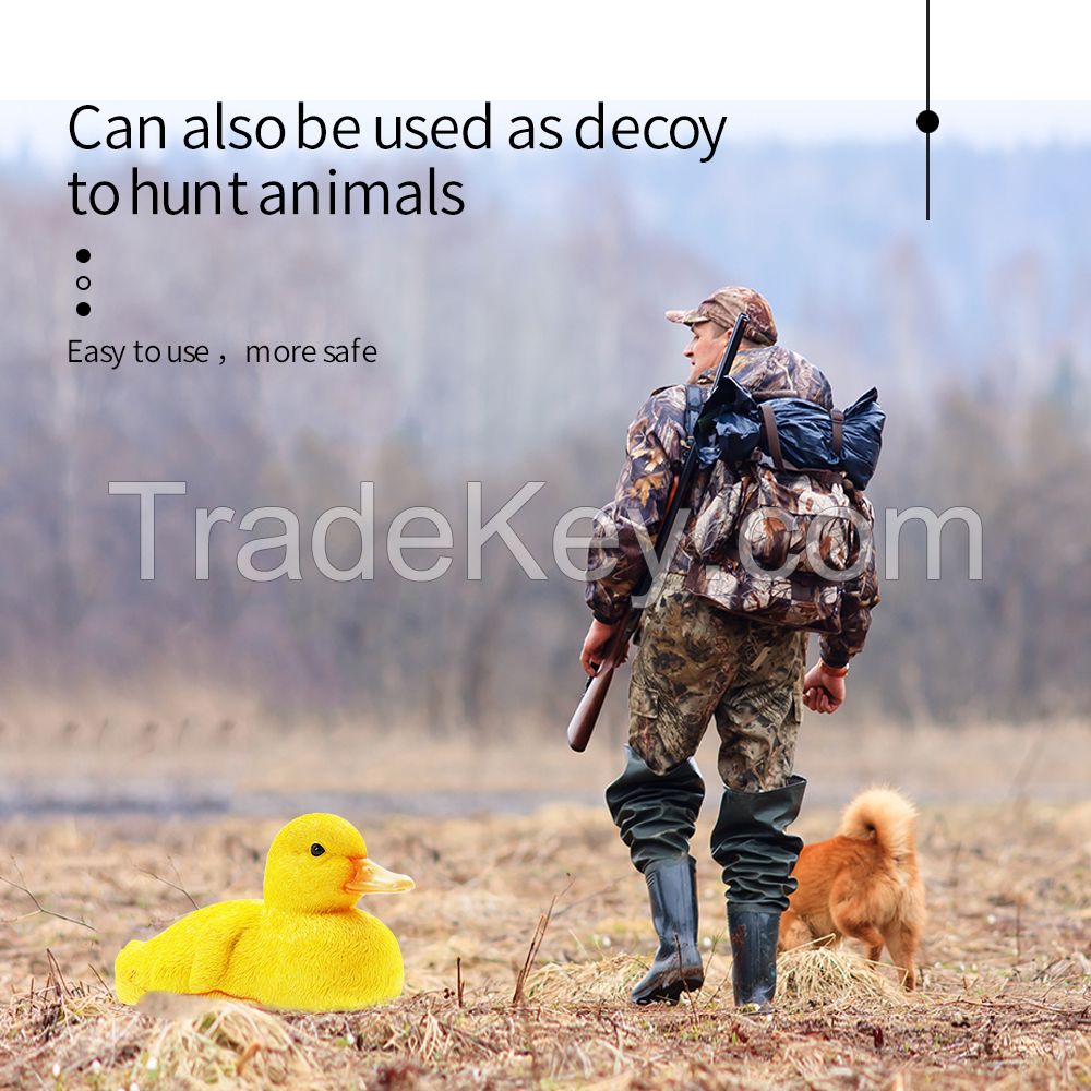 V203 Flytec Controllable Cute Decoy Duck 2 In 1 RC Boat For Garden Decoration Swimming Pool Toys