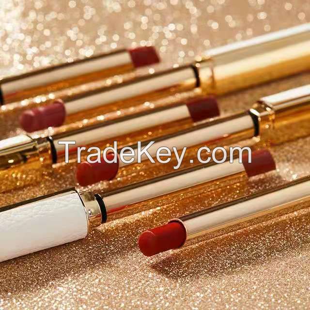 Luxury Strips Lipstick Professional Makeup Full Portable Lipstick