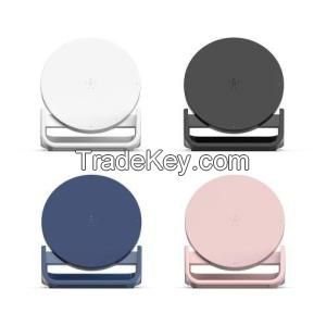 Wireless charger with lovely and lively color scheme