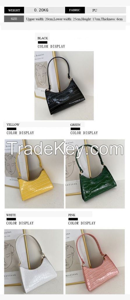 Fashion hand-woven bag designer luxury brand leather printed shoulder bag lady messenger bag PU knotted handbag casual handbag