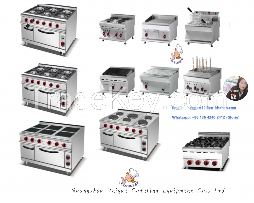 4-Burner Gas Range With Gas/Electric Oven