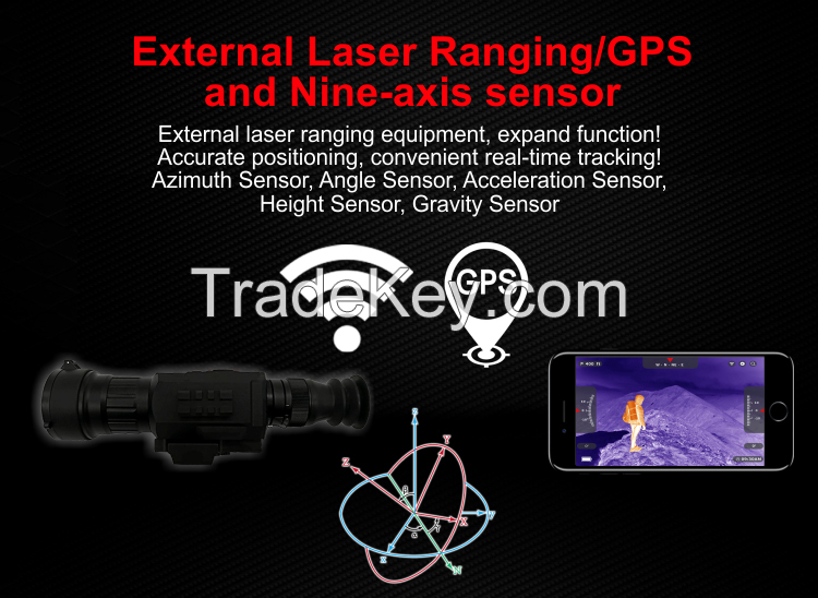 SSK/NW-HTS55 Handheld monocular thermal imaging night vision instrument telescope