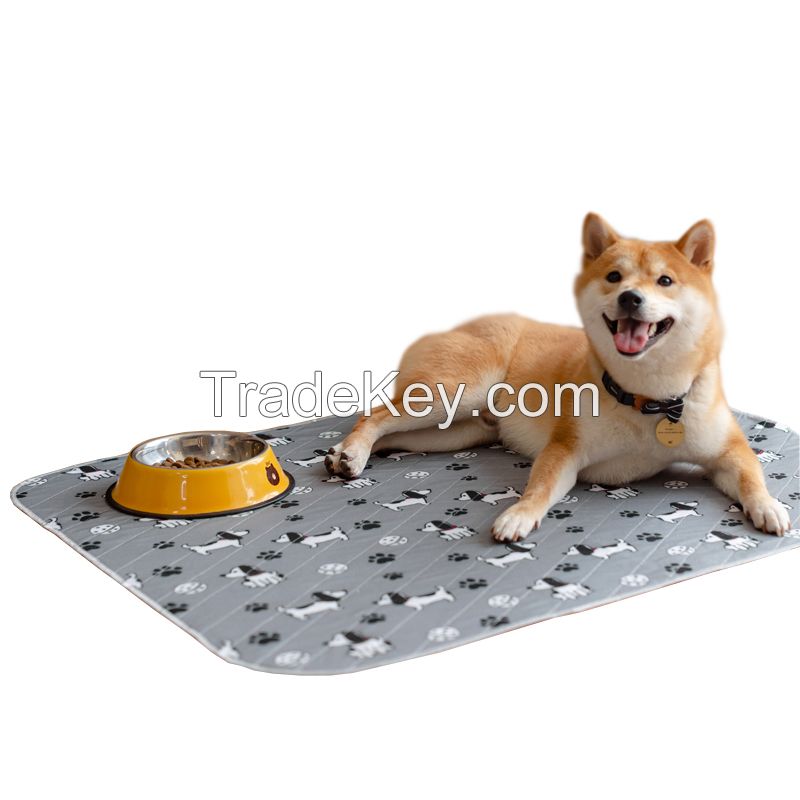 2021 new reusable washable puppy pee pad car waterproof training pet pads