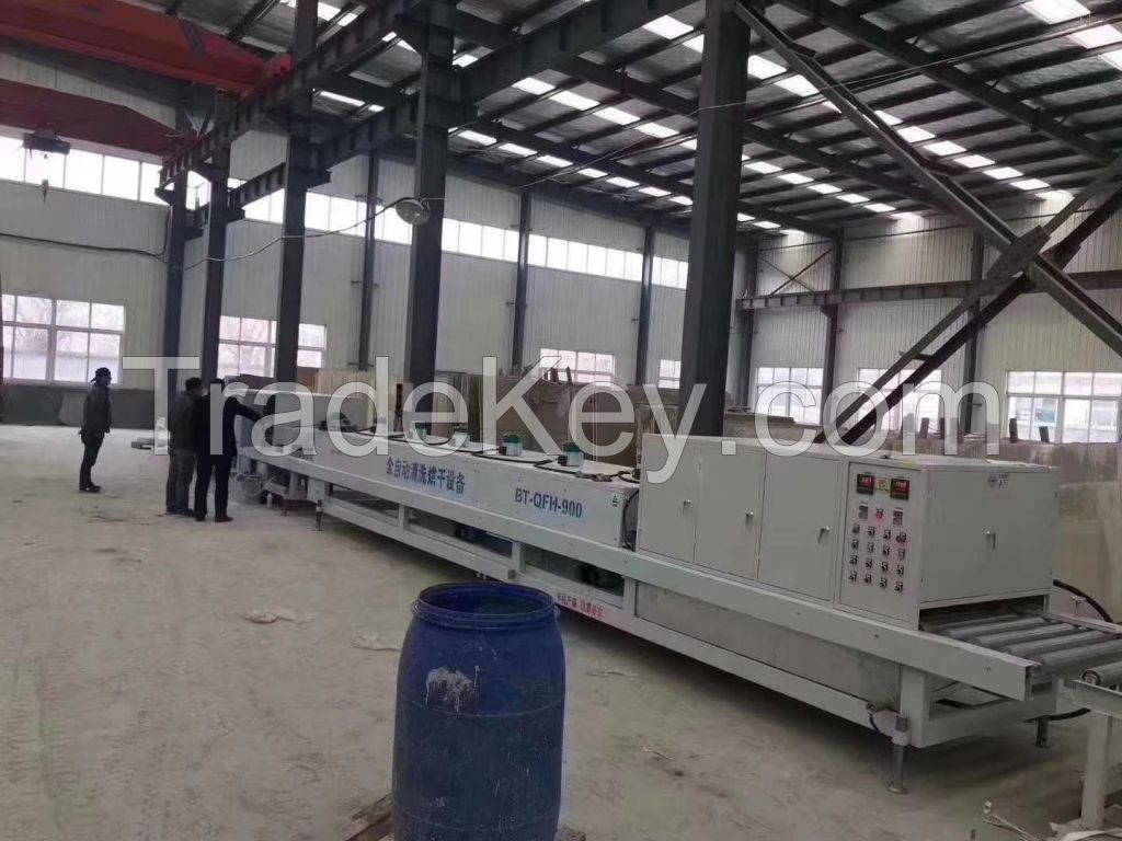 Cleaning, Drying and Protection Machine for Granite