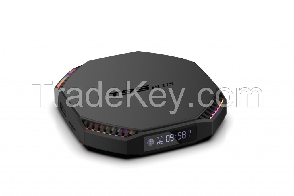 Android TV Box 11.0 ,Ruogood Smart TV Box 8GB Ram 64GB ROM RK3566 Quad Core Chip Support 2.4+5.0G WiFi Gigabit Ethernet BT 4.0 8K 3D  Mini PC Media Player