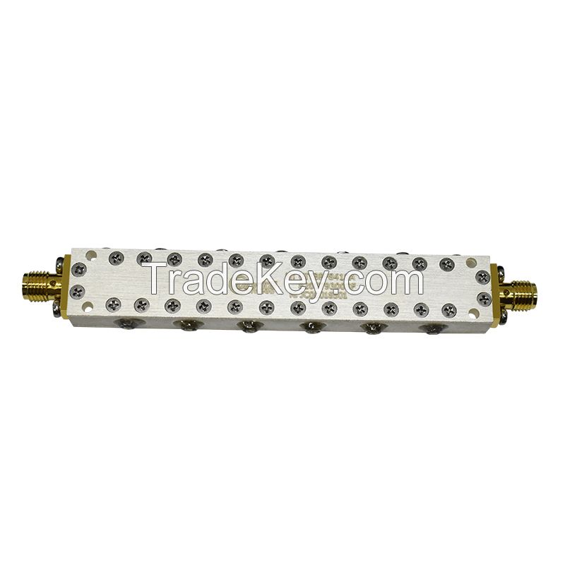 8200 to 9300MHz X Band RF Band Pass Filter Cavity Filter SMA Female