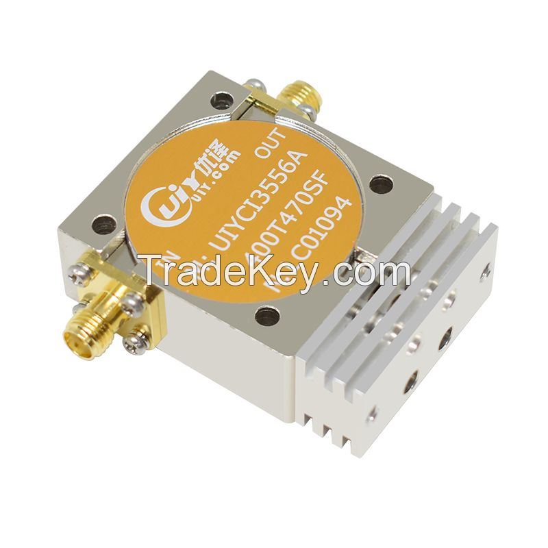UHF Band 400 to 470MHz RF Coaxial Isolator Low Insertion Loss 0.4dB