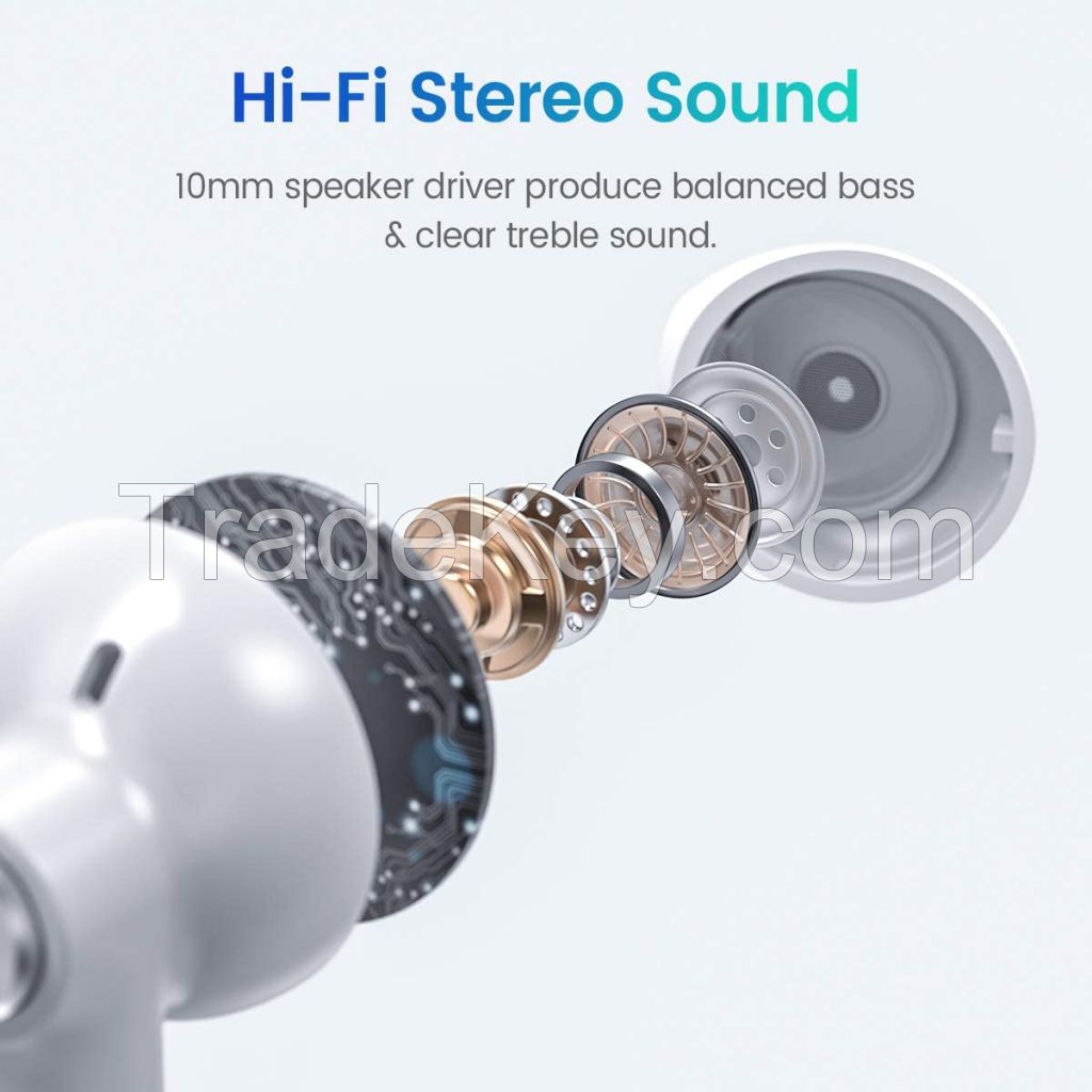 TWS Sweat Proof Dual Bluetooth 5.0 Stereo Sound Sports Headphones