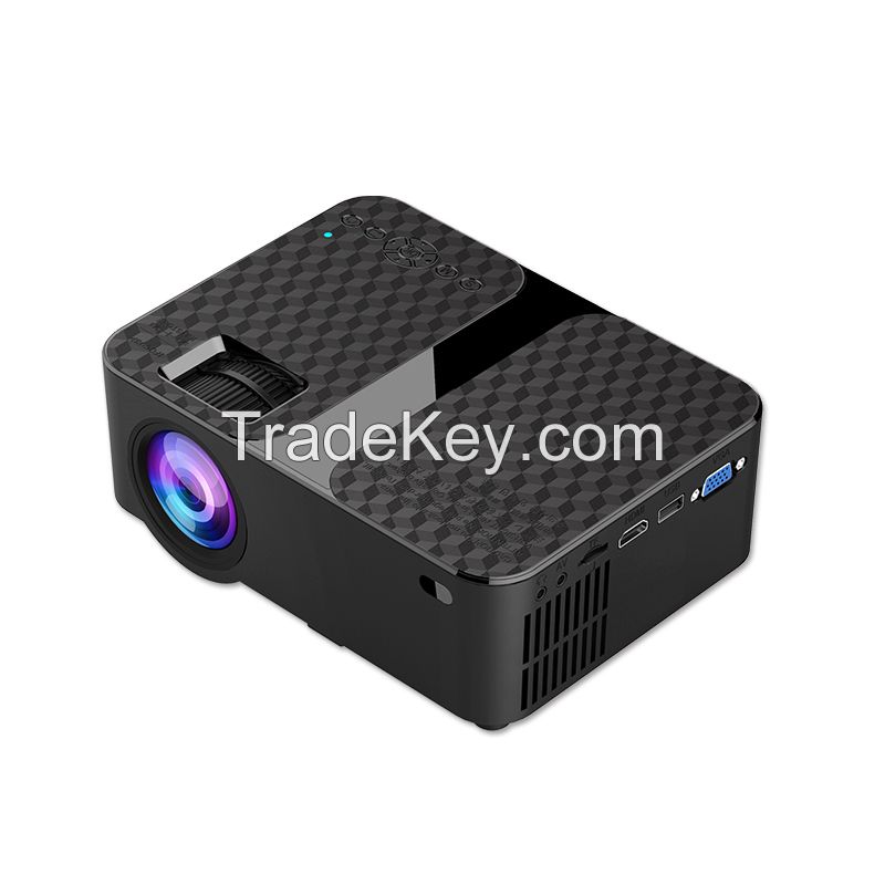 LSP portable lcd led home theater support 1080p video projector P7